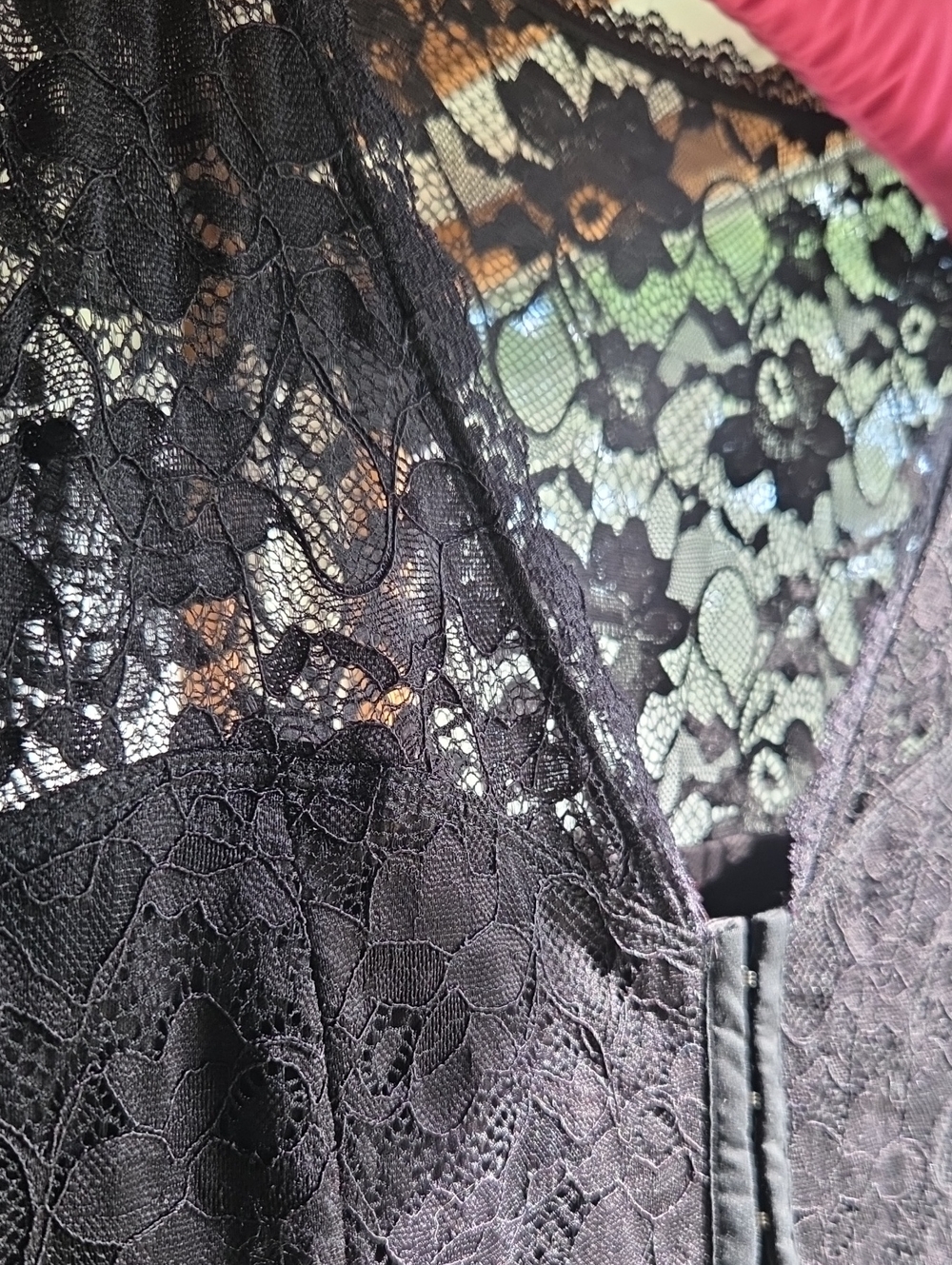 Black Lace Babydoll Dress Hot Topic - Picture 2 of 13